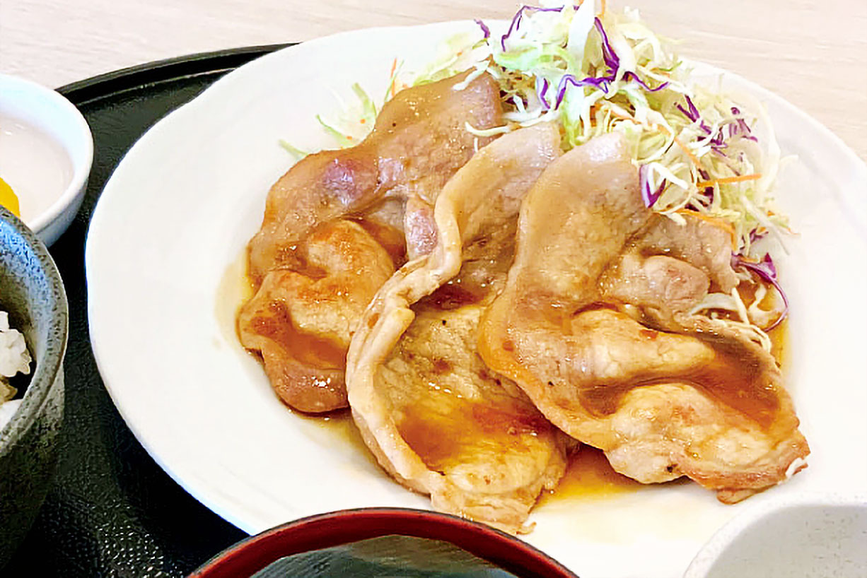 美明豚の生姜焼き